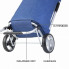 Сумка-тележка ShoppingCruiser Foldable 40 л Blue (928362) (283948)