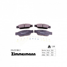 Тормозные колодки ZIMMERMANN 23423.180.2 (302948)