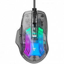Мышка Havit HV-MS1011SE USB Transparent Black (6950676270280) (316948)