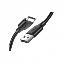 Дата кабель USB 2.0 AM to USB-C 0.25m 3A US287 black Ugreen (60114) (324948)