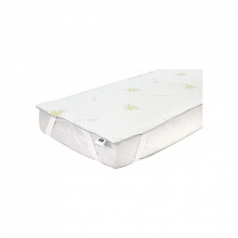 Наматрасник MirSon №1050 Alberto Тенсель (Modal) Seasons Aloe Vera 180х200 см (2200001508842) (338058)