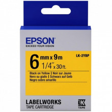 Лента для принтера этикеток Epson LK2YBP (C53S652002) (286258)