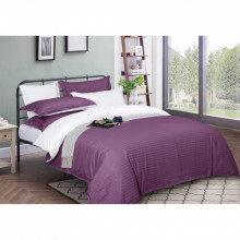 Пододеяльник MirSon Satin Stripe 30-0009 + 30-0001 Belinda 220х240 см (2200005258057) (330258)