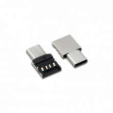 Переходник OTG USB 2.0 AF to USB-C M Lapara (LA-OTG-Type-C-adaptor) (175458)
