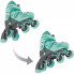 Роликовые коньки Globber 2в1 м'ятно-зелені р.30-33, до 60кг, 5+ (783-206) (273458)