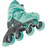 Роликовые коньки Globber 2в1 м'ятно-зелені р.30-33, до 60кг, 5+ (783-206) (273458)