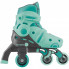 Роликовые коньки Globber 2в1 м'ятно-зелені р.30-33, до 60кг, 5+ (783-206) (273458)