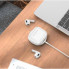 Беспроводные Bluetooth наушники вкладыши BOROFONE BW13 TWS с зарядным кейсом Белый (190658)