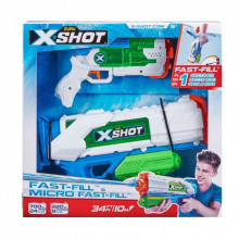 Игрушечное оружие Zuru X-Shot Набор водяных бластеров Fast Fill Medium And Small (56225) (333658)