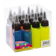 Клей с блестками COLOR-IT 301SP, 30мл 6 цветов