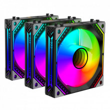 Кулер для корпуса 2E Magic Mirror ACF120MB-ARGB, 3x120мм (2E-ACF120MB-ARGB) (322068)