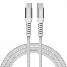 Дата кабель USB-C to USB-C 1.2m Magnetic 60W gray Verbatim (31850) (323168)