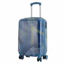 Чемодан Semi Line Pattern 20" S Blue (T5652-1) (283268)