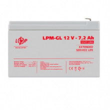 Аккумулятор гелевый LPM-GL 12V - 7.2 Ah (342268)