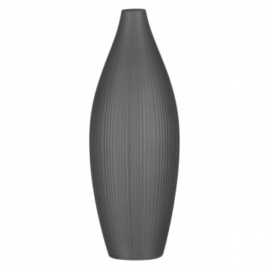 Ваза Ardesto Siena, 7х23см, порцеляна, сірий (AR3806B) (291568)
