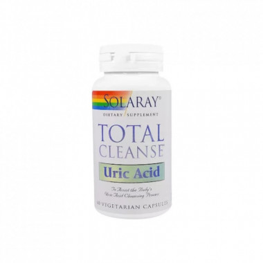 Витаминно-минеральный комплекс Solaray Очиститель Мочевой Кислоты, Total Cleanse, Uric Acid, 60 Ка (SOR-35007) (304568)