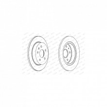 Тормозной диск FERODO DDF1804C (298768)