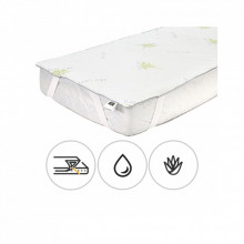Наматрасник MirSon №1048 Alberto Тенсель (Modal) Aloe Vera 80х190 см (2200001508316) (337968)