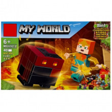 Детский конструктор "Minecraft" MG692-2, 40 деталей