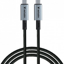 Дата кабель USB-C to USB-C 1.2m 240W black Verbatim (31847) (323178)