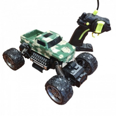 Джип игрушка на радиоуправлении 5 A 642 Q аккумулятор 3.7 V, пульт 27 Mhz, масштаб 1:16 Камуфляж Зелёный (230278)