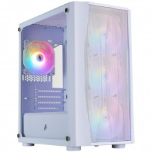 Корпус для ПК 1stPlayer X3-M-WH-4F1-W (344378)