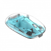 Мышка XO M12 Wireless Transparent/Blue (M12 Blue) (345478)