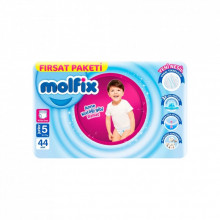 Подгузники Molfix Трусики 5 junior 12-17 кг 44 шт (8690536833276) (251578)