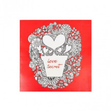 Раскраска антистресс "Love Secret" COLOR-IT GDM-005, 12 листов