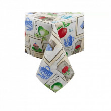 Скатерть Прованс CUPCAKE blue 120х136 (035573) (331298)