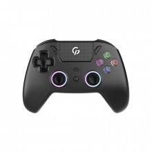 Геймпад GamePro GPS13B BT 5.3/USB/PC/iOS/Android/PS3/PS4 RGB Black (GPS13B) (240398)