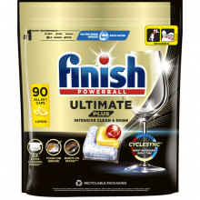 Таблетки для посудомоечных машин Finish Ultimate Plus All in 1 Lemon 90 шт. (5908252011025) (213598)