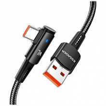 Дата кабель USB 2.0 AM to USB-C 1.0m 100W black Essager (EXCWT7A-CG01-P) (324598)