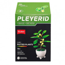 Детский конструктор "Цветы в горшке" Potted Plants SLUBAN M38-B1075B