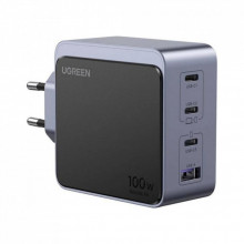 Зарядное устройство Ugreen 4xUSB 100W (3xUSB-C+USB-A) Gan Nexode Fast Charger Grey X565 (35043) (255898)