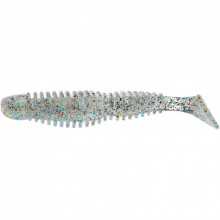 Силикон рыболовный Reins Bubbling Shad 4" 204 UV All Stars (8 шт/уп.) (1552.07.88) (283209)