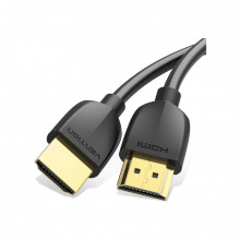 Кабель мультимедийный HDMI M to HDMI M 3.0m black Vention (AAIBI) (344209)
