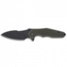 Нож Hightron Mini Ventura, D2, G10, зелений, чорний stonewash клинок (HK05GRNBS) (280409)