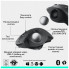 Мышка Logitech MX Ergo S Bluetooth Graphite (910-007260) (243609)