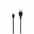 Дата кабель USB 2.0 AM to Lightning 2.0m 2.1A black XO (XO-NB-103-L-2-BK) (323609)
