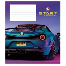 Тетрадь ученическая "Start the game" 012-3231L-5 в линию, 12 листов