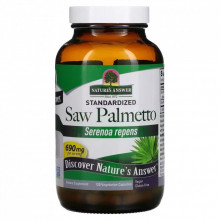 Травы Nature's Answer Со Пальметто, 690 мг, Saw Palmetto, Standardized, 120 вегетарианских к (NTA-16431) (308809)