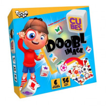 Настольная развлекательная игра "Doobl Image Cubes" DBI-04-01U на укр. языке