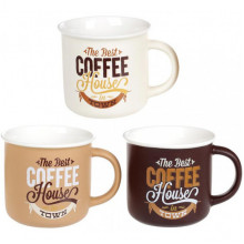 Кружка Coffee House 380мл фарфорова (179019)