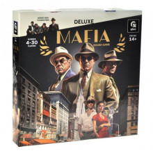 Настольная игра "Мафия Делюкс" QB701-002 с песочными часами, повязками для глаз