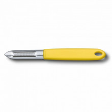 Овощечистка Victorinox 165 мм, серрейторное лезвие, желтая (7.6077.8) (287419)