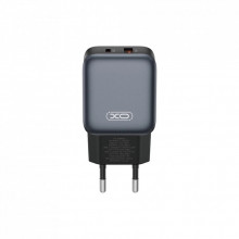 Зарядное устройство XO L154 USB-C PD20W + USB-A QC3.0 Black (L154.black) (322419)