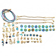 Набор для создания браслетов Pandora THE BEST GOLD(Blue) с подвесками