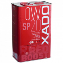 Моторное масло Xado Atomic Oil 0W-20 SP RED BOOST 4л (XA 24294) (246029)