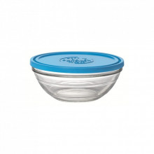 Пищевой контейнер Duralex Lys Rond Blue 2400 мл 23 см (9068AM06) (288129)